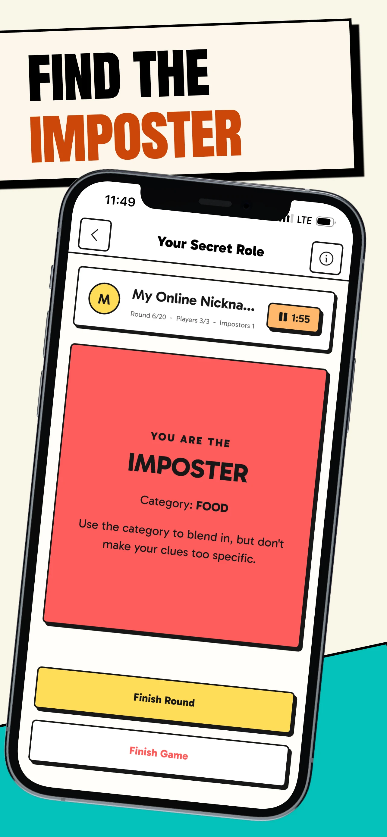 Imposter Game: Party Word Game screenshot