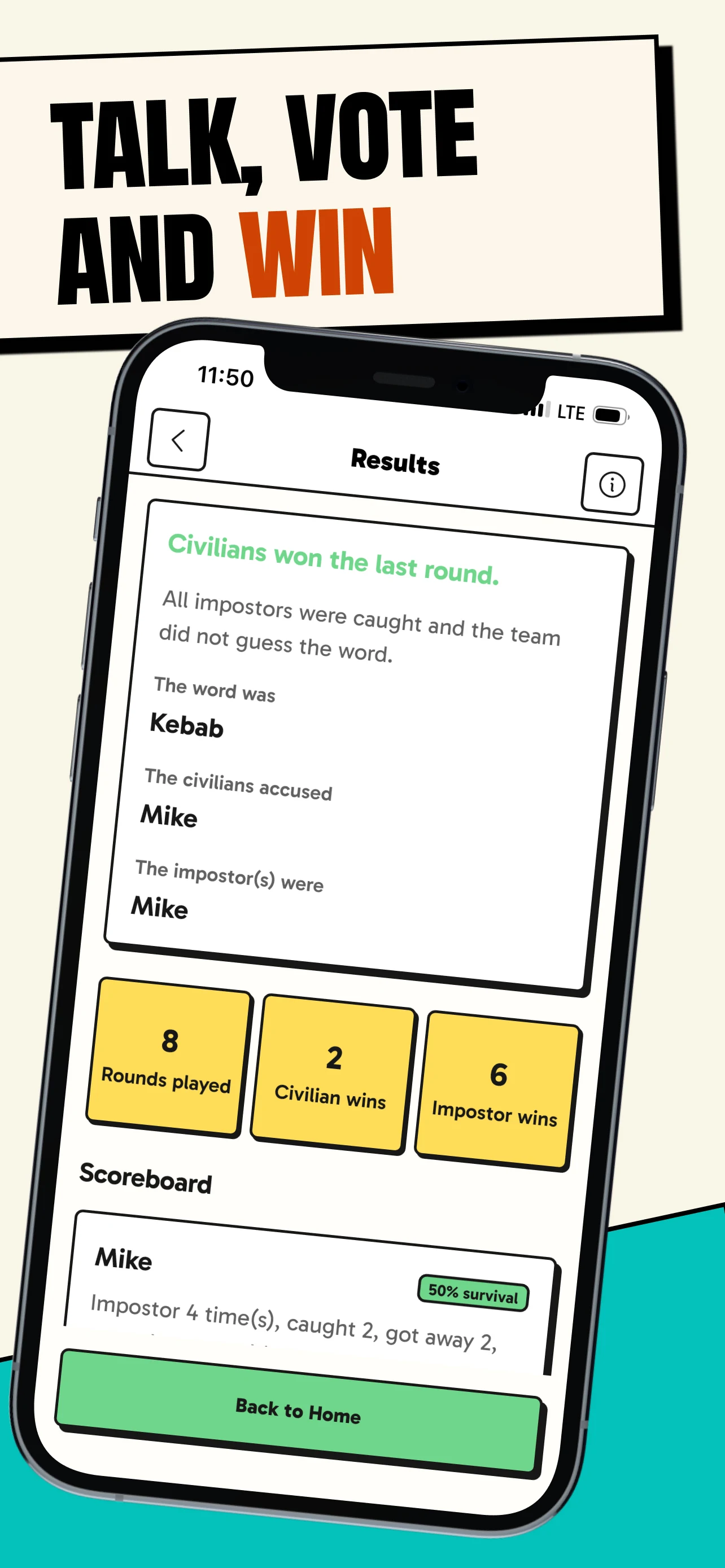 Imposter Game: Party Word Game screenshot